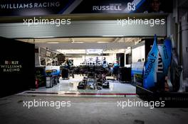 Williams Racing pit garages at night. 15.11.2019. Formula 1 World Championship, Rd 20, Brazilian Grand Prix, Sao Paulo, Brazil, Practice Day.