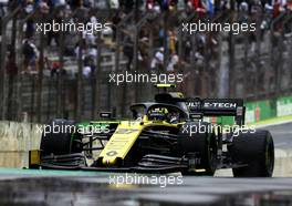 Nico Hulkenberg (GER) Renault F1 Team RS19. 15.11.2019. Formula 1 World Championship, Rd 20, Brazilian Grand Prix, Sao Paulo, Brazil, Practice Day.