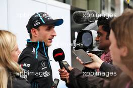 Robert Kubica (POL) Williams Racing with the media. 15.11.2019. Formula 1 World Championship, Rd 20, Brazilian Grand Prix, Sao Paulo, Brazil, Practice Day.