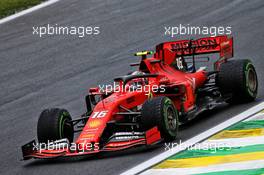 Charles Leclerc (MON) Ferrari SF90. 15.11.2019. Formula 1 World Championship, Rd 20, Brazilian Grand Prix, Sao Paulo, Brazil, Practice Day.