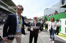 Arnaud Boetsch, Rolex with Bernie Ecclestone (GBR) on the grid 17.11.2019. Formula 1 World Championship, Rd 20, Brazilian Grand Prix, Sao Paulo, Brazil, Race Day.