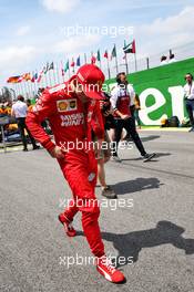 Charles Leclerc (MON) Ferrari on the grid. 17.11.2019. Formula 1 World Championship, Rd 20, Brazilian Grand Prix, Sao Paulo, Brazil, Race Day.