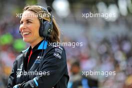 Claire Williams (GBR) Williams Racing Deputy Team Principal on the grid. 17.11.2019. Formula 1 World Championship, Rd 20, Brazilian Grand Prix, Sao Paulo, Brazil, Race Day.