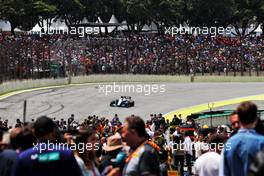 Robert Kubica (POL) Williams Racing FW42 on the grid. 17.11.2019. Formula 1 World Championship, Rd 20, Brazilian Grand Prix, Sao Paulo, Brazil, Race Day.