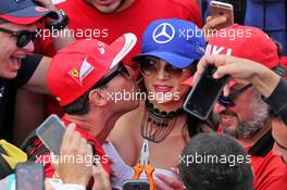 Fans at the podium. 17.11.2019. Formula 1 World Championship, Rd 20, Brazilian Grand Prix, Sao Paulo, Brazil, Race Day.