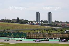 The start of the race. 17.11.2019. Formula 1 World Championship, Rd 20, Brazilian Grand Prix, Sao Paulo, Brazil, Race Day.