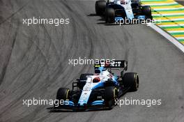 Robert Kubica (POL) Williams Racing FW42. 17.11.2019. Formula 1 World Championship, Rd 20, Brazilian Grand Prix, Sao Paulo, Brazil, Race Day.