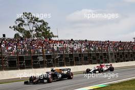 Romain Grosjean (FRA) Haas F1 Team VF-19. 17.11.2019. Formula 1 World Championship, Rd 20, Brazilian Grand Prix, Sao Paulo, Brazil, Race Day.