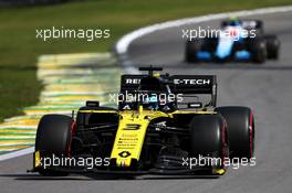 Daniel Ricciardo (AUS) Renault Sport F1 Team RS19. 17.11.2019. Formula 1 World Championship, Rd 20, Brazilian Grand Prix, Sao Paulo, Brazil, Race Day.