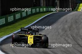 Daniel Ricciardo (AUS) Renault F1 Team RS19. 17.11.2019. Formula 1 World Championship, Rd 20, Brazilian Grand Prix, Sao Paulo, Brazil, Race Day.