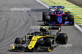 Nico Hulkenberg (GER) Renault F1 Team RS19. 17.11.2019. Formula 1 World Championship, Rd 20, Brazilian Grand Prix, Sao Paulo, Brazil, Race Day.