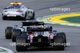 Pierre Gasly (FRA), Scuderia Toro Rosso, safety car 17.11.2019. Formula 1 World Championship, Rd 20, Brazilian Grand Prix, Sao Paulo, Brazil, Race Day.