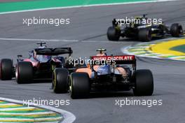 Lando Norris (GBR), McLaren F1 Team  17.11.2019. Formula 1 World Championship, Rd 20, Brazilian Grand Prix, Sao Paulo, Brazil, Race Day.