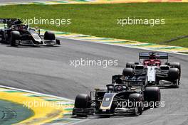 Romain Grosjean (FRA) Haas F1 Team VF-19. 17.11.2019. Formula 1 World Championship, Rd 20, Brazilian Grand Prix, Sao Paulo, Brazil, Race Day.