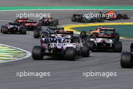 Sergio Perez (MEX), Racing Point  17.11.2019. Formula 1 World Championship, Rd 20, Brazilian Grand Prix, Sao Paulo, Brazil, Race Day.