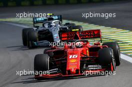 Charles Leclerc (MON) Ferrari SF90. 17.11.2019. Formula 1 World Championship, Rd 20, Brazilian Grand Prix, Sao Paulo, Brazil, Race Day.