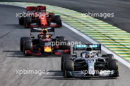Lewis Hamilton (GBR) Mercedes AMG F1 W10. 17.11.2019. Formula 1 World Championship, Rd 20, Brazilian Grand Prix, Sao Paulo, Brazil, Race Day.