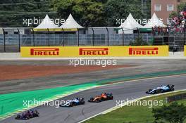 Daniil Kvyat (RUS) Scuderia Toro Rosso STR14. 17.11.2019. Formula 1 World Championship, Rd 20, Brazilian Grand Prix, Sao Paulo, Brazil, Race Day.