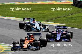 Carlos Sainz Jr (ESP) McLaren MCL34. 17.11.2019. Formula 1 World Championship, Rd 20, Brazilian Grand Prix, Sao Paulo, Brazil, Race Day.