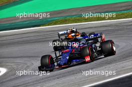 Daniil Kvyat (RUS) Scuderia Toro Rosso STR14. 17.11.2019. Formula 1 World Championship, Rd 20, Brazilian Grand Prix, Sao Paulo, Brazil, Race Day.