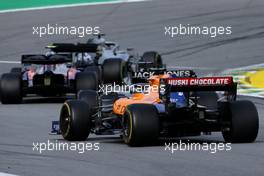 Carlos Sainz Jr (ESP), McLaren F1 Team  17.11.2019. Formula 1 World Championship, Rd 20, Brazilian Grand Prix, Sao Paulo, Brazil, Race Day.
