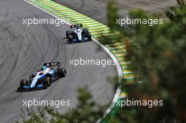 Robert Kubica (POL) Williams Racing FW42. 17.11.2019. Formula 1 World Championship, Rd 20, Brazilian Grand Prix, Sao Paulo, Brazil, Race Day.