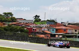 Lance Stroll (CDN) Racing Point F1 Team RP19. 16.11.2019. Formula 1 World Championship, Rd 20, Brazilian Grand Prix, Sao Paulo, Brazil, Qualifying Day.