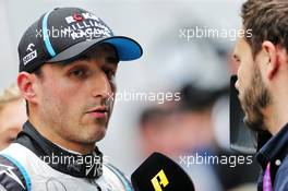 Robert Kubica (POL) Williams Racing with the media. 16.11.2019. Formula 1 World Championship, Rd 20, Brazilian Grand Prix, Sao Paulo, Brazil, Qualifying Day.