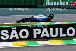 George Russell (GBR) Williams Racing FW42. 16.11.2019. Formula 1 World Championship, Rd 20, Brazilian Grand Prix, Sao Paulo, Brazil, Qualifying Day.