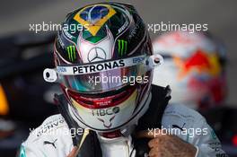 Lewis Hamilton (GBR) Mercedes AMG F1 in qualifying parc ferme. 16.11.2019. Formula 1 World Championship, Rd 20, Brazilian Grand Prix, Sao Paulo, Brazil, Qualifying Day.