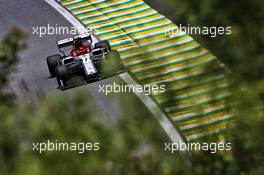 Kimi Raikkonen (FIN) Alfa Romeo Racing C38. 16.11.2019. Formula 1 World Championship, Rd 20, Brazilian Grand Prix, Sao Paulo, Brazil, Qualifying Day.
