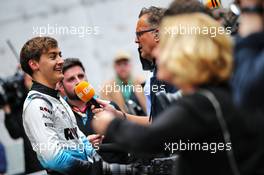 George Russell (GBR) Williams Racing with the media. 16.11.2019. Formula 1 World Championship, Rd 20, Brazilian Grand Prix, Sao Paulo, Brazil, Qualifying Day.