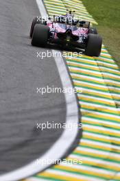 Lance Stroll (CDN) Racing Point F1 Team RP19. 16.11.2019. Formula 1 World Championship, Rd 20, Brazilian Grand Prix, Sao Paulo, Brazil, Qualifying Day.