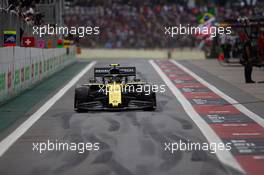Nico Hulkenberg (GER) Renault F1 Team RS19. 16.11.2019. Formula 1 World Championship, Rd 20, Brazilian Grand Prix, Sao Paulo, Brazil, Qualifying Day.