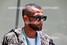 Daniel Alves (BRA) Football Player. 17.11.2019. Formula 1 World Championship, Rd 20, Brazilian Grand Prix, Sao Paulo, Brazil, Race Day.