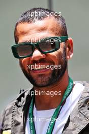 Daniel Alves (BRA) Football Player. 17.11.2019. Formula 1 World Championship, Rd 20, Brazilian Grand Prix, Sao Paulo, Brazil, Race Day.