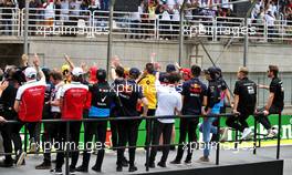 The drivers parade. 17.11.2019. Formula 1 World Championship, Rd 20, Brazilian Grand Prix, Sao Paulo, Brazil, Race Day.