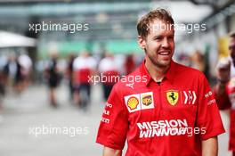 Sebastian Vettel (GER) Ferrari. 14.11.2019. Formula 1 World Championship, Rd 20, Brazilian Grand Prix, Sao Paulo, Brazil, Preparation Day.