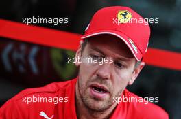 Sebastian Vettel (GER) Ferrari. 14.11.2019. Formula 1 World Championship, Rd 20, Brazilian Grand Prix, Sao Paulo, Brazil, Preparation Day.