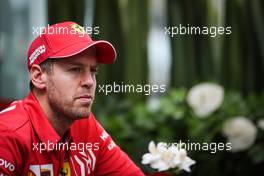 Sebastian Vettel (GER), Scuderia Ferrari  14.11.2019. Formula 1 World Championship, Rd 20, Brazilian Grand Prix, Sao Paulo, Brazil, Preparation Day.
