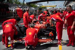 Sebastian Vettel (GER) Ferrari SF90. 07.06.2019. Formula 1 World Championship, Rd 5, Spanish Grand Prix, Barcelona, Spain, Practice Day.