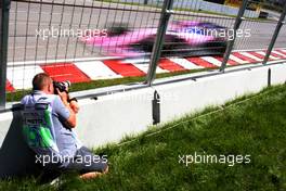 Lance Stroll (CDN) Racing Point F1 Team RP19. 07.06.2019. Formula 1 World Championship, Rd 5, Spanish Grand Prix, Barcelona, Spain, Practice Day.