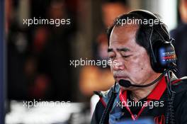 Toyoharu Tanabe (JPN) Honda Racing F1 Technical Director. 07.06.2019. Formula 1 World Championship, Rd 5, Spanish Grand Prix, Barcelona, Spain, Practice Day.