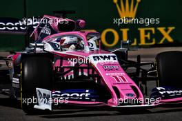 Sergio Perez (MEX) Racing Point F1 Team RP19. 07.06.2019. Formula 1 World Championship, Rd 5, Spanish Grand Prix, Barcelona, Spain, Practice Day.
