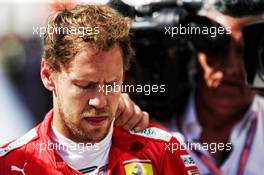 Second placed Sebastian Vettel (GER) Ferrari in parc ferme. 09.06.2019. Formula 1 World Championship, Rd 7, Canadian Grand Prix, Montreal, Canada, Race Day.