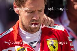 Second placed Sebastian Vettel (GER) Ferrari in parc ferme. 09.06.2019. Formula 1 World Championship, Rd 7, Canadian Grand Prix, Montreal, Canada, Race Day.