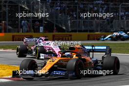 Carlos Sainz Jr (ESP) McLaren MCL34. 09.06.2019. Formula 1 World Championship, Rd 7, Canadian Grand Prix, Montreal, Canada, Race Day.