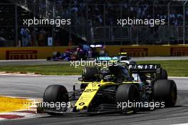 Nico Hulkenberg (GER) Renault F1 Team RS19. 09.06.2019. Formula 1 World Championship, Rd 7, Canadian Grand Prix, Montreal, Canada, Race Day.
