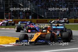 Lando Norris (GBR) McLaren MCL34. 09.06.2019. Formula 1 World Championship, Rd 7, Canadian Grand Prix, Montreal, Canada, Race Day.