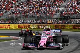 Lance Stroll (CDN) Racing Point F1 Team RP19. 09.06.2019. Formula 1 World Championship, Rd 7, Canadian Grand Prix, Montreal, Canada, Race Day.